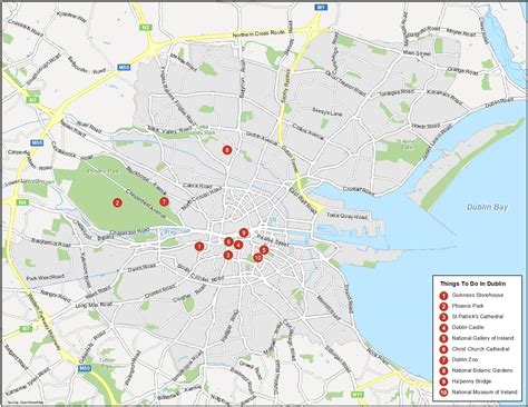 Dublin Zoo Map