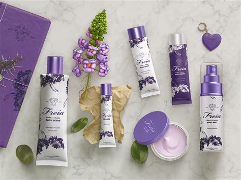 Freia Lavender - Skin care product line by Marcin Rzymek on Dribbble