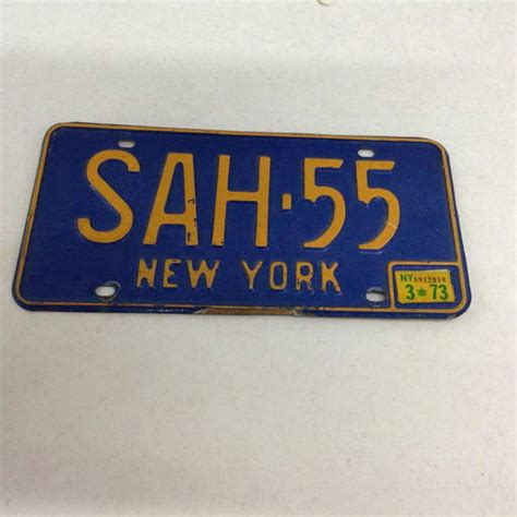 Ny License Plate