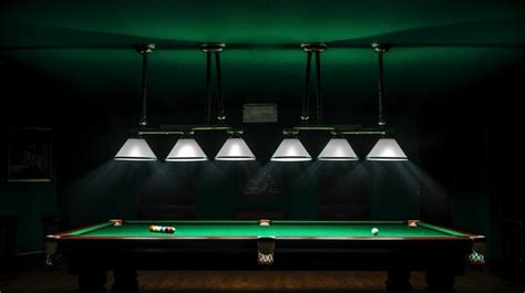 Premium AI Image | An image emphasizing the overhead lighting fixtures ...