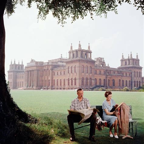 The Duke and Duchess of Marlborough placidly at home - Blenheim Palace ...