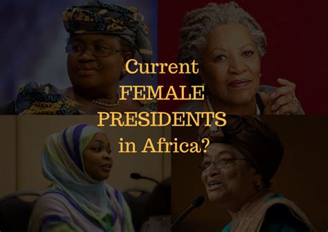 Current Female Presidents in Africa - Shades of Us