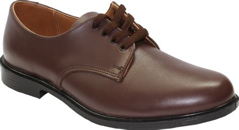 Toughees Hank Lace Up School Shoes - Brown – Gem Schoolwear