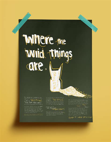 Wild Things Animated Poster on Behance