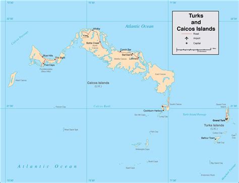 Turks And Caicos Islands Map Coloring Pages - Learny Kids