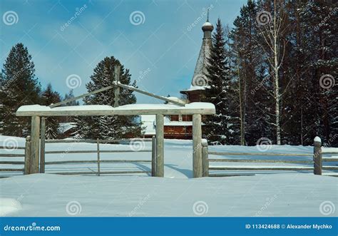 Russian Traditional Wooden Architecture Stock Photo - Image of wooden, russia: 113424688