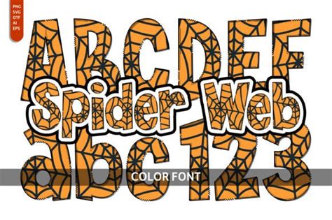 Spider Web Font by Imagination Switch · Creative Fabrica