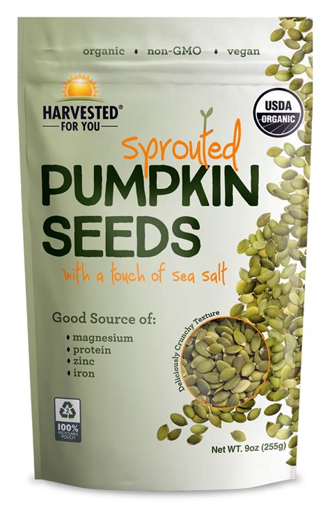 Sprouted Pumpkin Seeds – Harvested For You