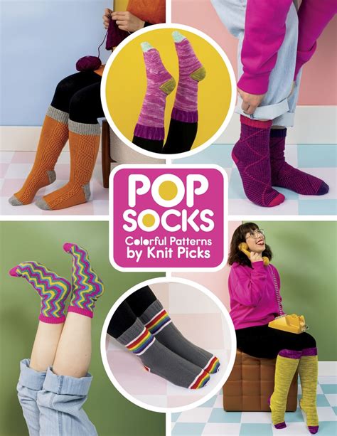 Pop Socks: Colorful Patterns Collection | KnitPicks.com