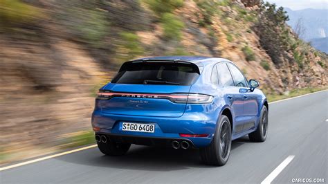 Porsche Macan Turbo | 2020MY (Color: Sapphire Blue Metallic) | Rear