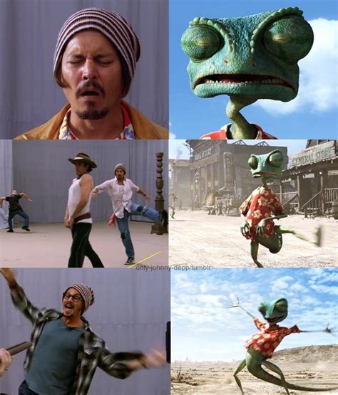 In Rango (2011), Actors actually performed just like in a live movie and this was later ...