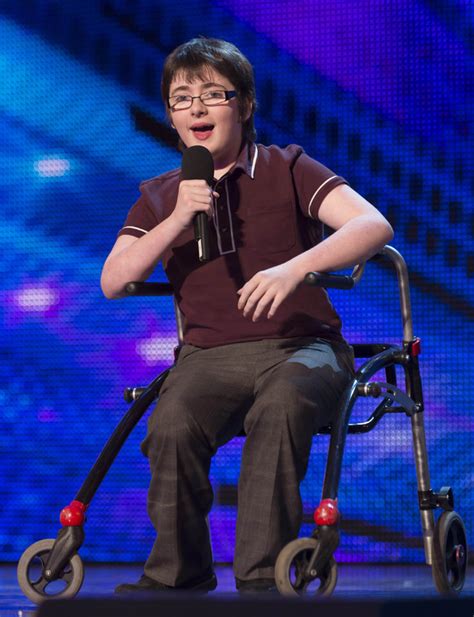 'Britain's Got Talent': 14-year-old cerebral palsy comic wows judges ...