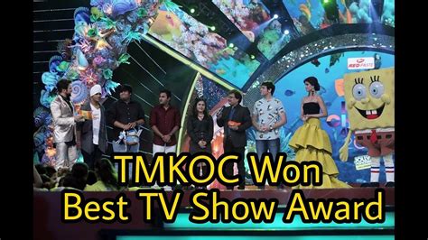 Taarak Mehta Ka Ooltah Chashmah Show Won Best Tv Show Award At Kids Choice Awards - YouTube