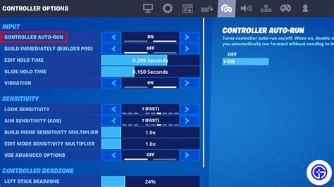 Fortnite - How To Turn Autorun On & Off - Gamer Tweak