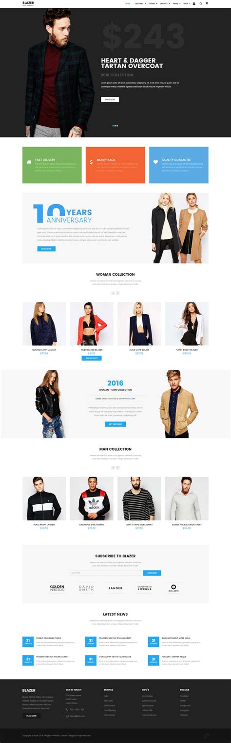 Blazer - eCommerce Joomla Template