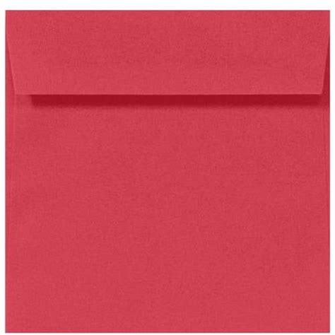 6 x 6 Square Envelopes - Holiday Red (1000 Qty.) - Walmart.com