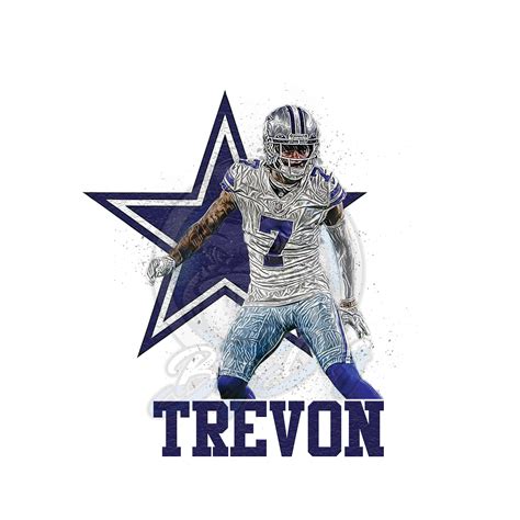 Dallas Cowboys Trevon Diggs PNG JPG Digital Download - Etsy UK