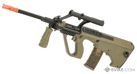 ASG Proline Licensed Steyr AUG A1 Airsoft AEG Rifle w/ Military Style ...