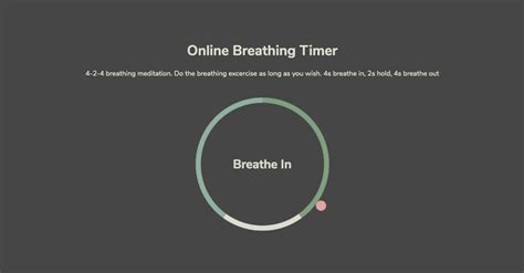 FREE Online Breathing Timer