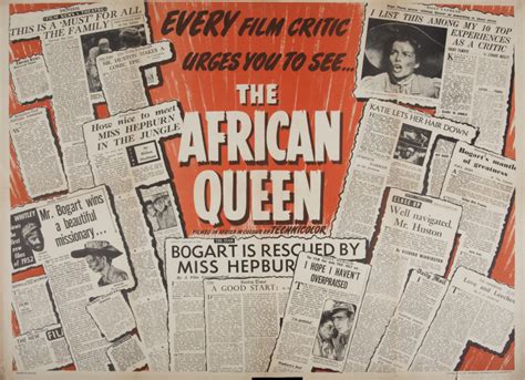 AFRICAN QUEEN POSTER