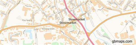 STOWMARKET of SUFFOLK_COUNTY Files. GIS Tools and Software Vector Street Map