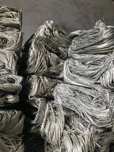 Silver Aluminium Cable Wire Scrap, For Melting at Rs 215/kg in ...