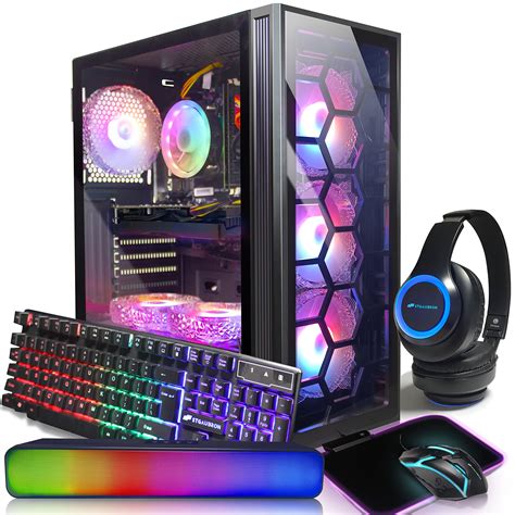 STGAubron Gaming Desktop PC,Intel Core i7 3.4G up to 3.9G,GeForce RTX 2060 Super 8G GDDR6,32G ...