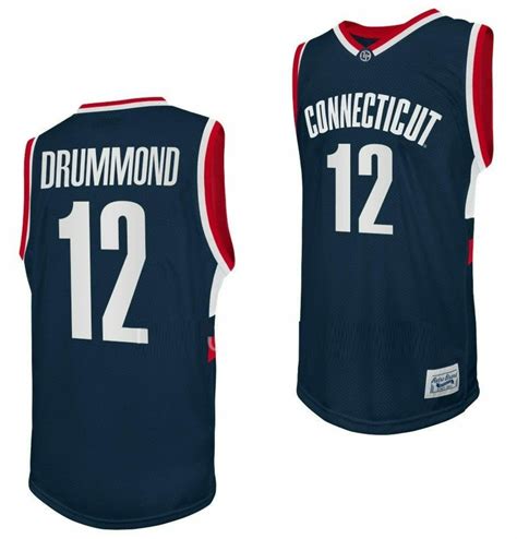 [Available] Buy New Andre Drummond Jersey Navy Retro #12