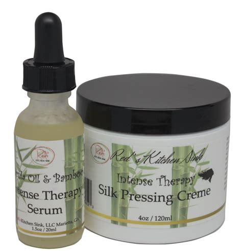 Silk Press Kit-Marula Oil and Bamboo Extract All Natural Hair Straight