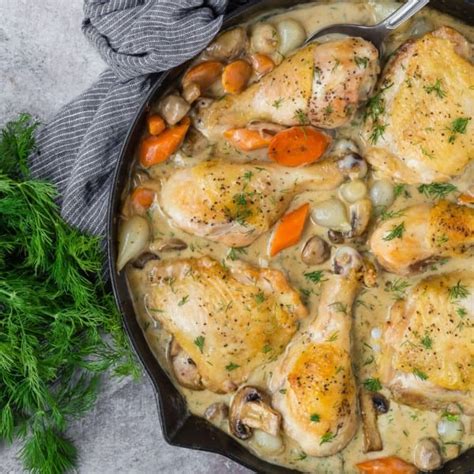 Chicken Fricassee Recipe - One Pan! Recipe - Rachel Cooks®