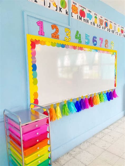 🙌🏻 Bienvenidos a mi clase 🌈 | Decoraciones escolares, Decoración aula de preescolar ...