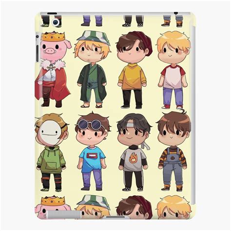 "dream smp all characters" iPad Case & Skin for Sale by Wolf-Roar ...