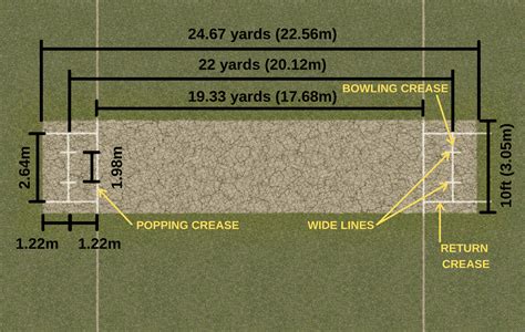 Cricket Pitch Measurements