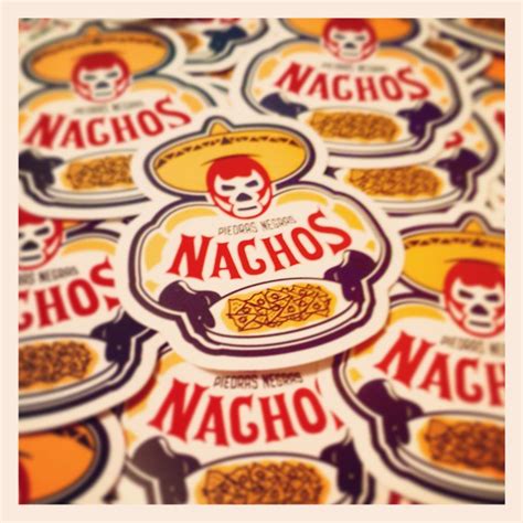 Merchandise: Piedras Negras Nachos Stickers — Nachonomics