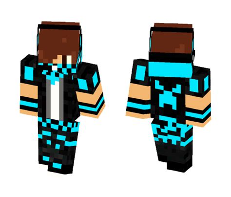 Download Blue DJ Skin 64x64 Minecraft Skin for Free. SuperMinecraftSkins