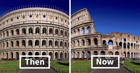 11 Ancient Roman Structures 2000 Years Ago And Now | DeMilked