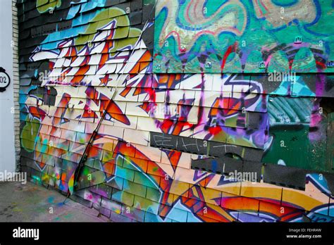 Kensington Market Toronto Graffiti Stock Photo - Alamy