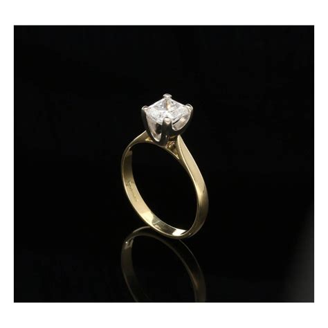 Secondhand 107ct Diamond Radiant Cut Engagement Ring | Miltons Diamonds