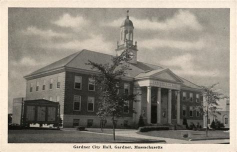 Gardner City Hall Massachusetts Postcard