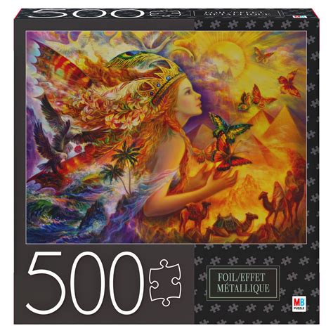 500-Piece Adult Jigsaw Puzzle with Foil Accents, Fantastic Colorful World - Walmart.com ...