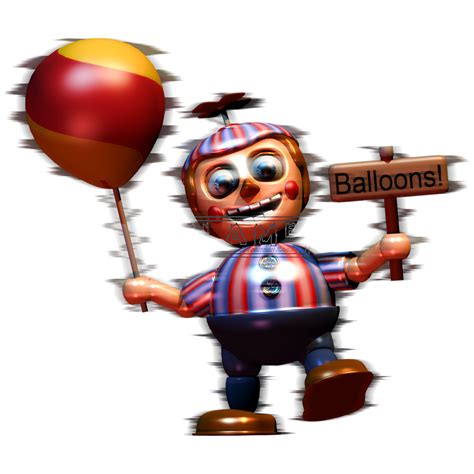 [Blender FNaF's 2] Balloon Boy by FlamerLion on DeviantArt