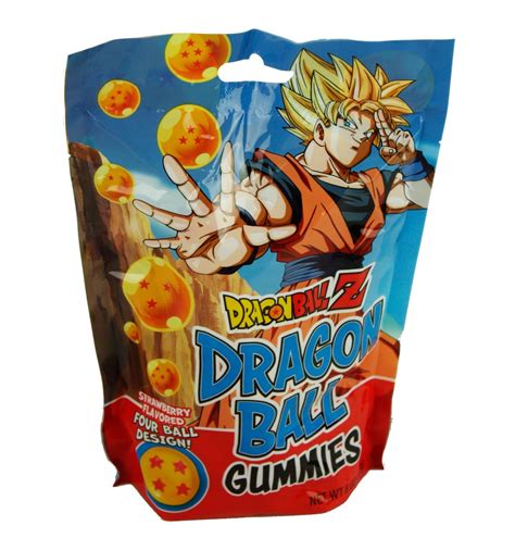 Dragonball Z DBZ Dragon Ball Gummies 4 Ball Design Strawberry - Etsy