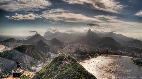 Rio De Janeiro Cities Brazil 4K Ultra Hd Stunning Wallpapers Free ... Desktop Background