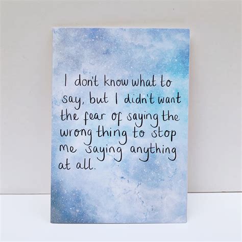 Sympathy Thinking of You card — Rosie Johnson Illustrates