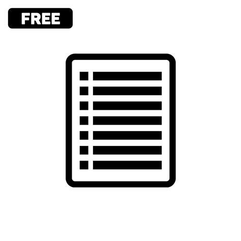 Checklist icon - Free vector symbol - TukTuk Design