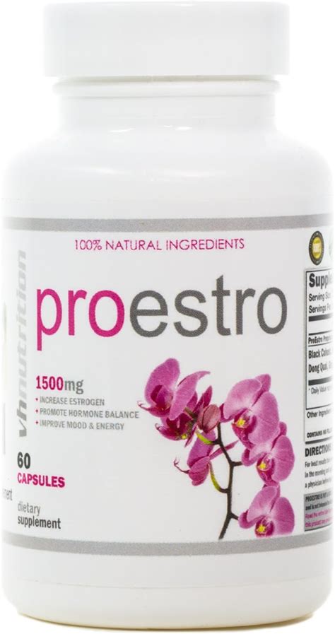 ProEstro Estrogen Pills for Women Female Hormone Balance Supplement | eBay