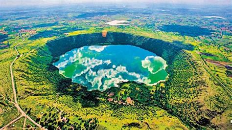 Lonar Lake in Buldhana district declared Ramsar site, second for Maharashtra within a year ...