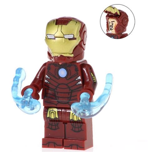 Minifigure Iron Man Mark 3 Marvel Super Heroes Compatible Lego Building Blocks Toys