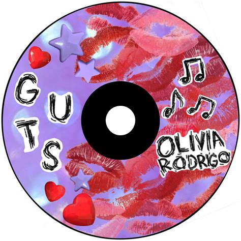 GUTS CD Olivia Rodrigo | Record painting, Cd art, Cd wall art