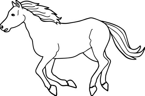 Arabian Horse Drawing | Free download on ClipArtMag